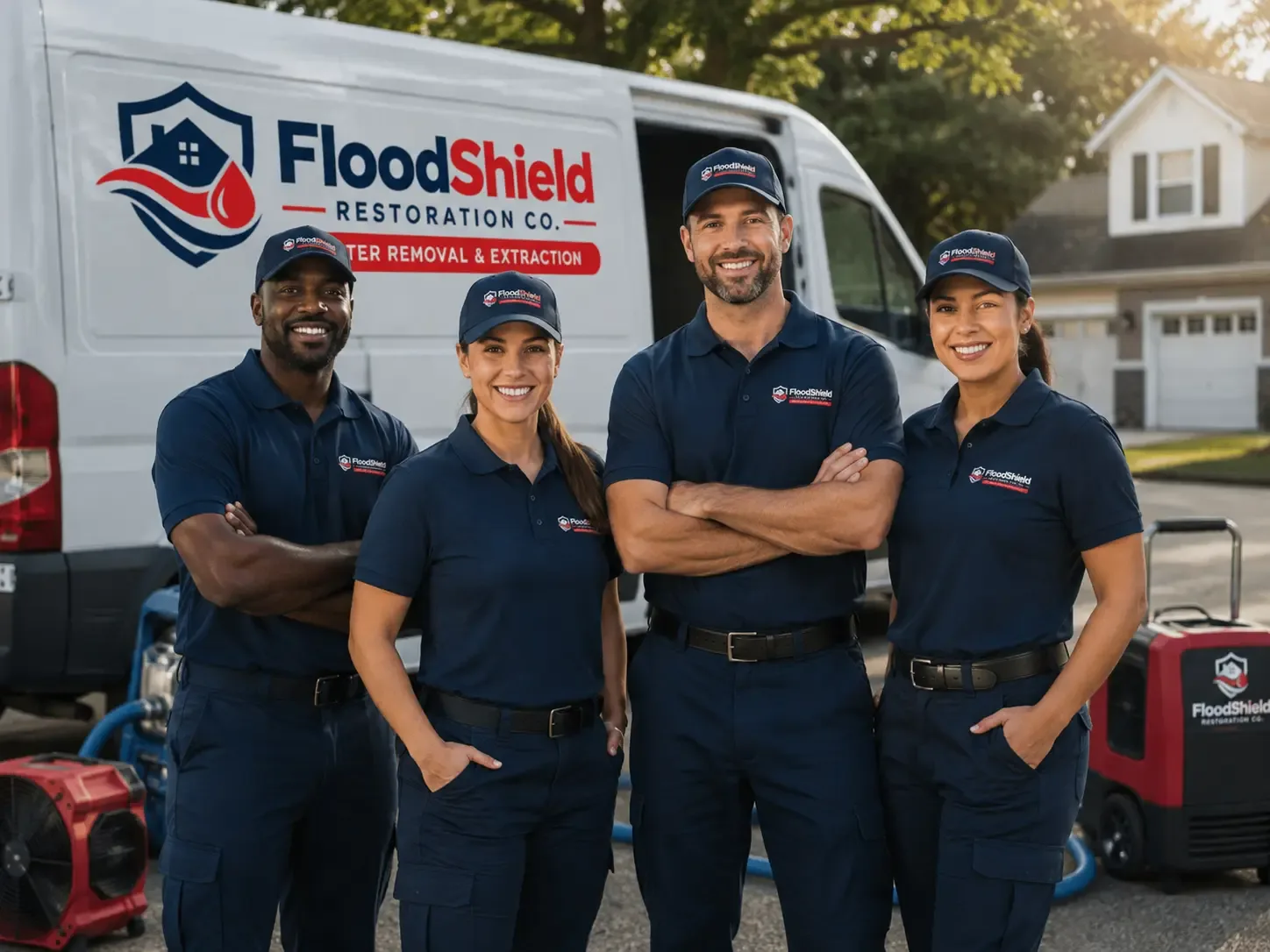 Flood Damage Restoration company in Rowe, VA